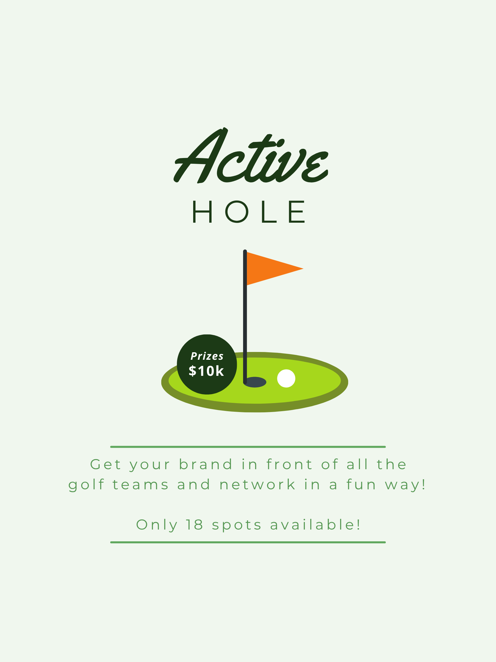 Active Hole Sponsor