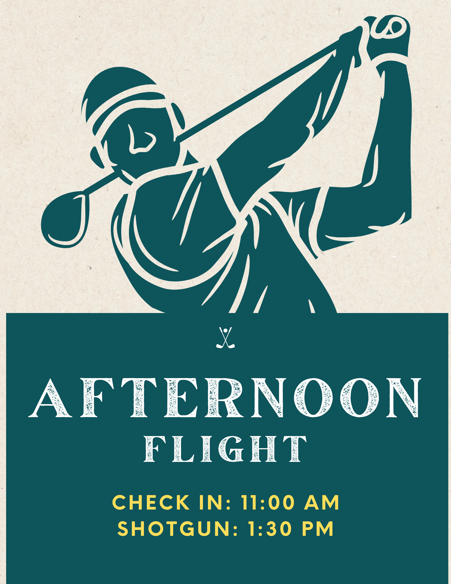 Golf Team in Afternoon Flight