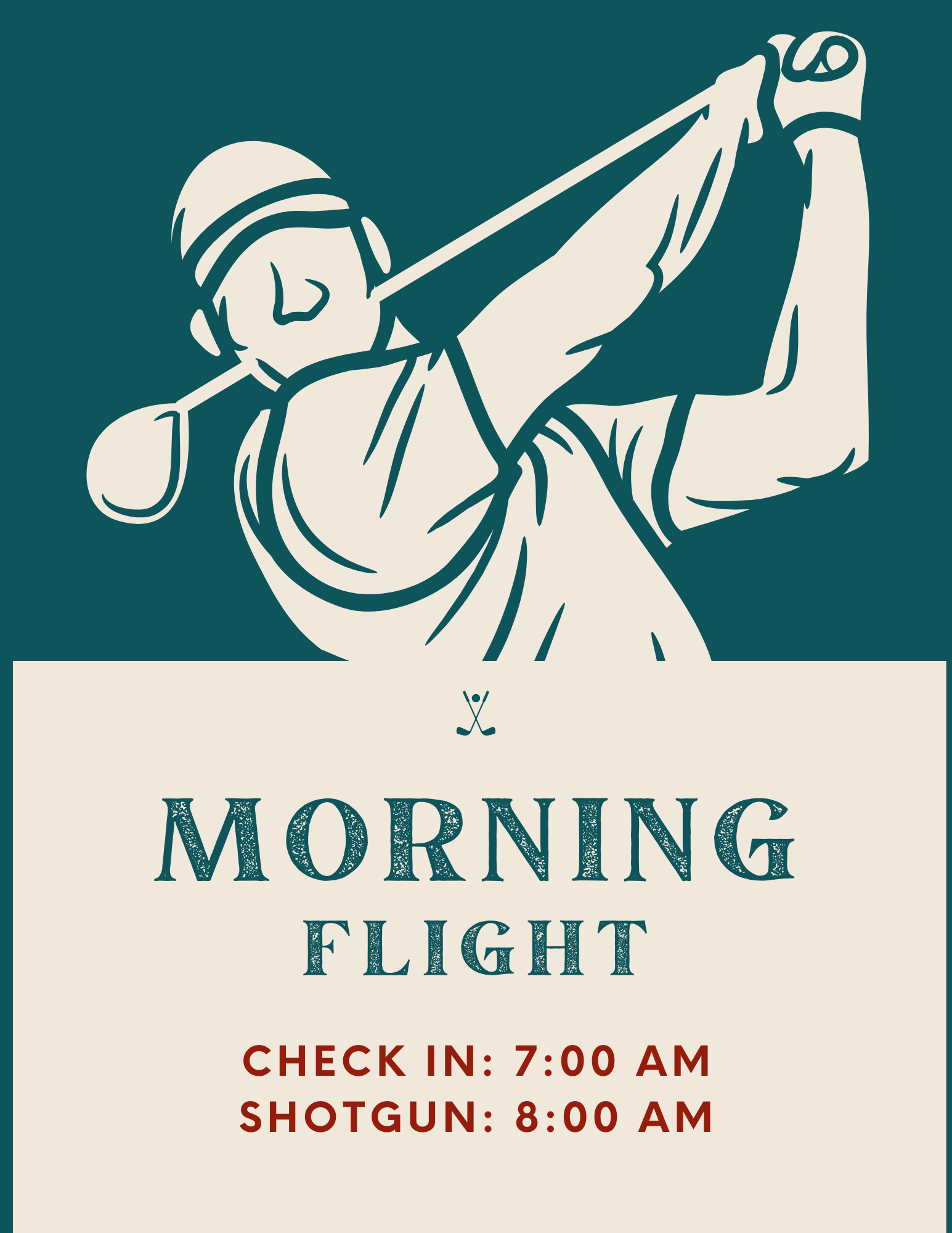 Golf Team in Morning Flight