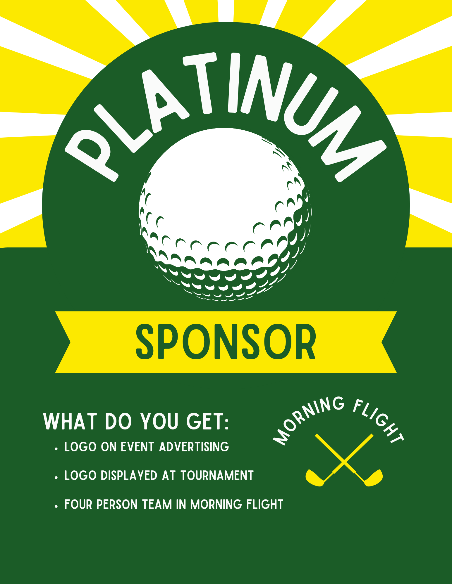 Platinum Sponsorship - Morning Flight